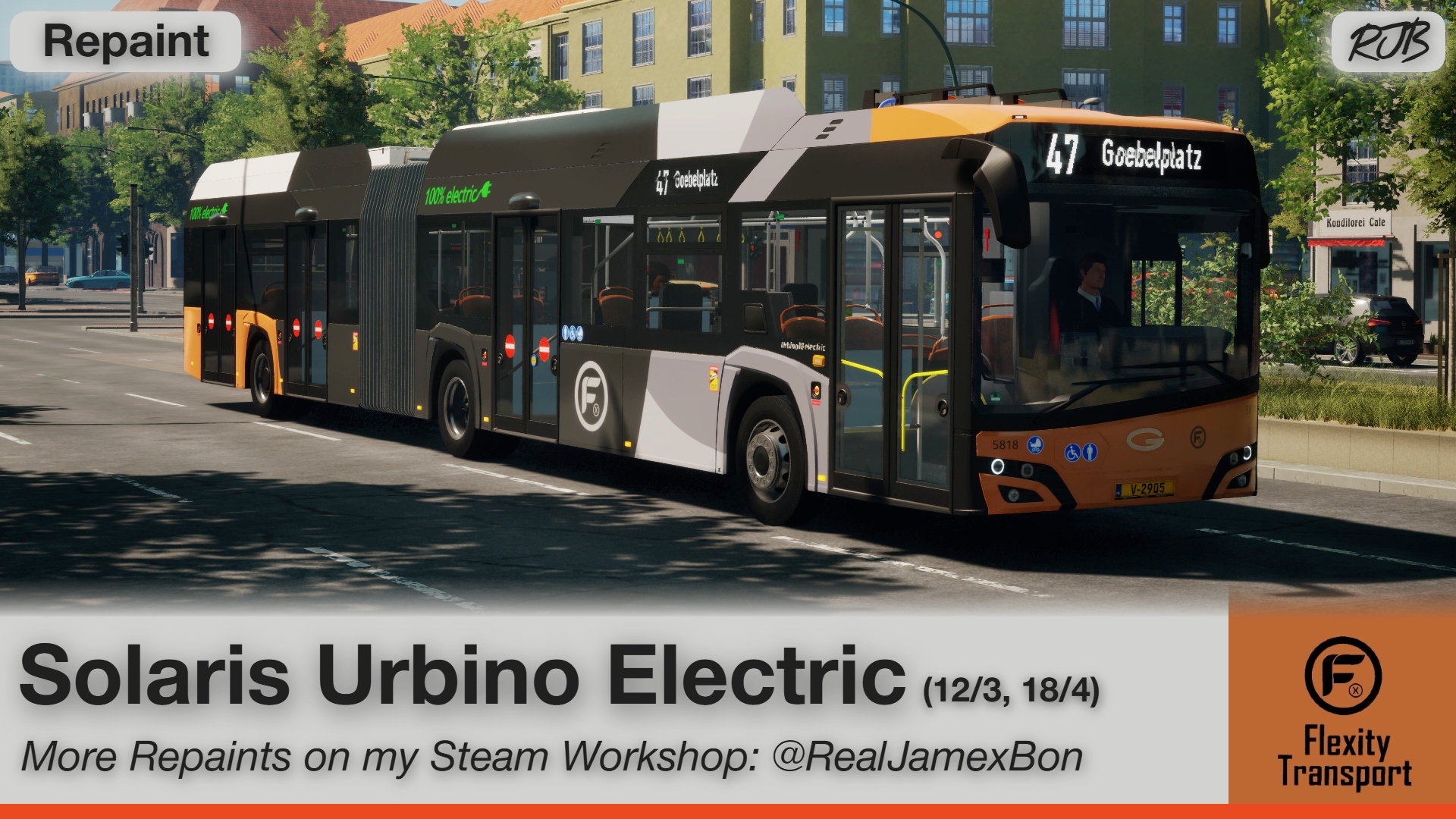 Flexity Transport | Solaris Urbino IV Electric (12/3, 18/4)