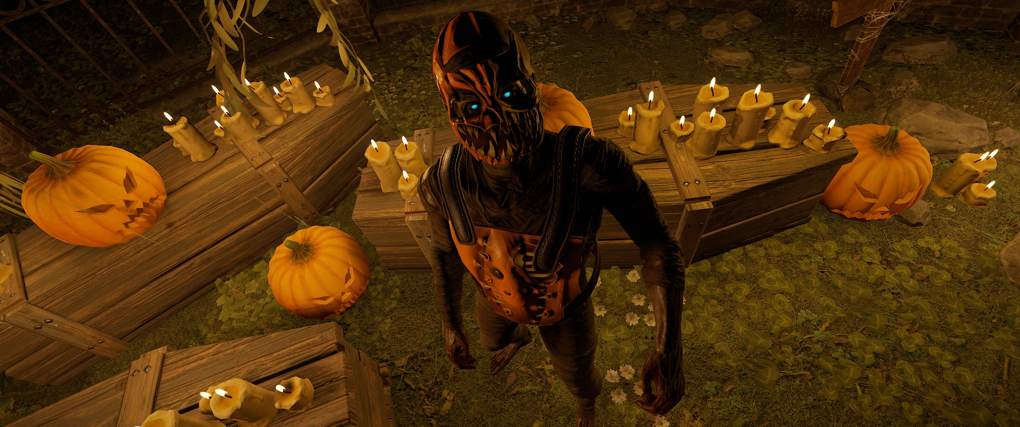 Dead Pumpkin Facemask