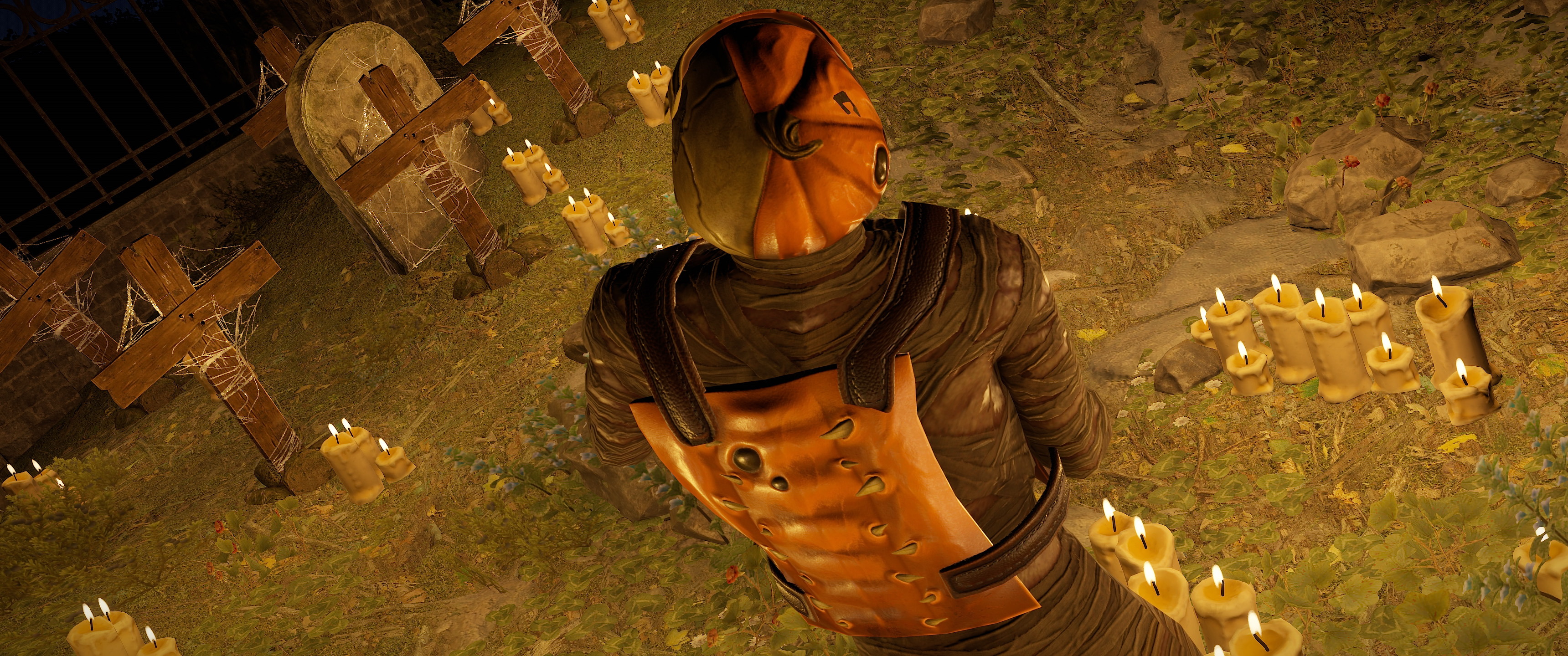 Dead Pumpkin Facemask