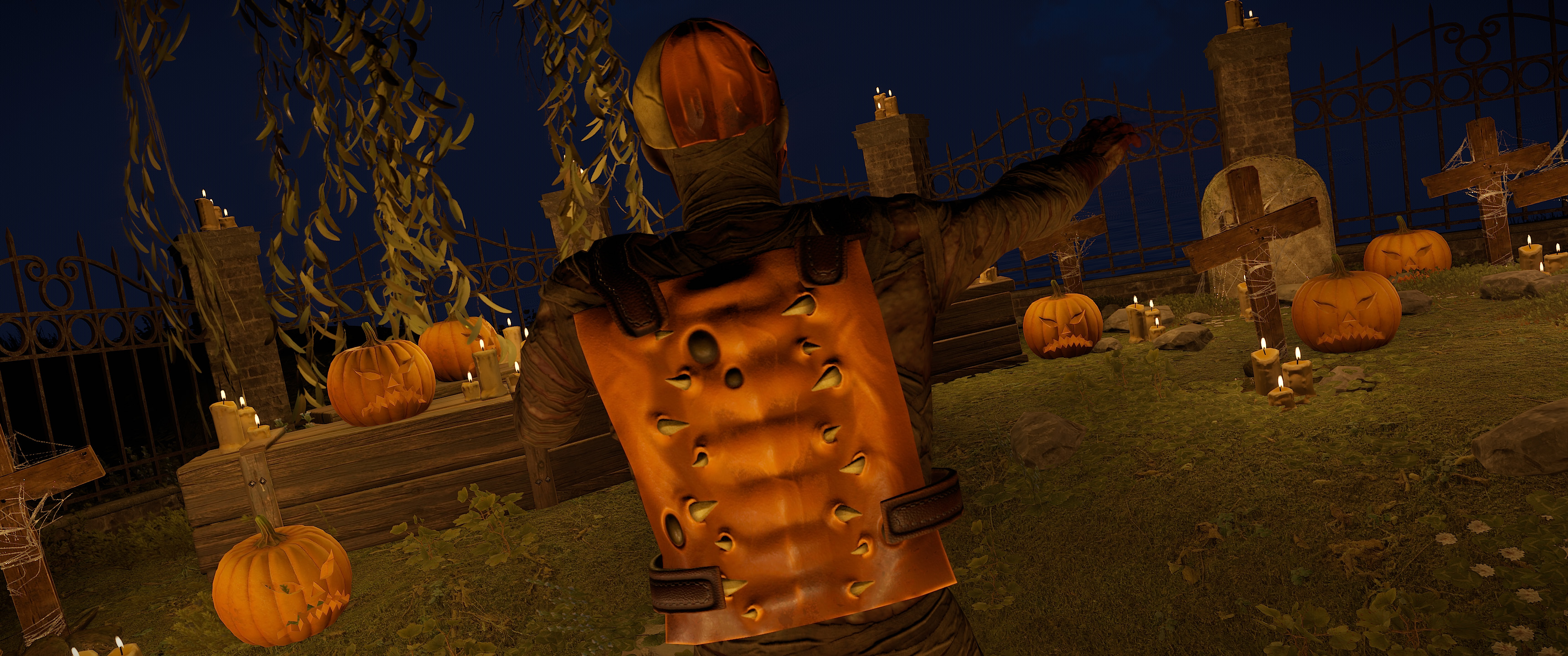 Dead Pumpkin Facemask