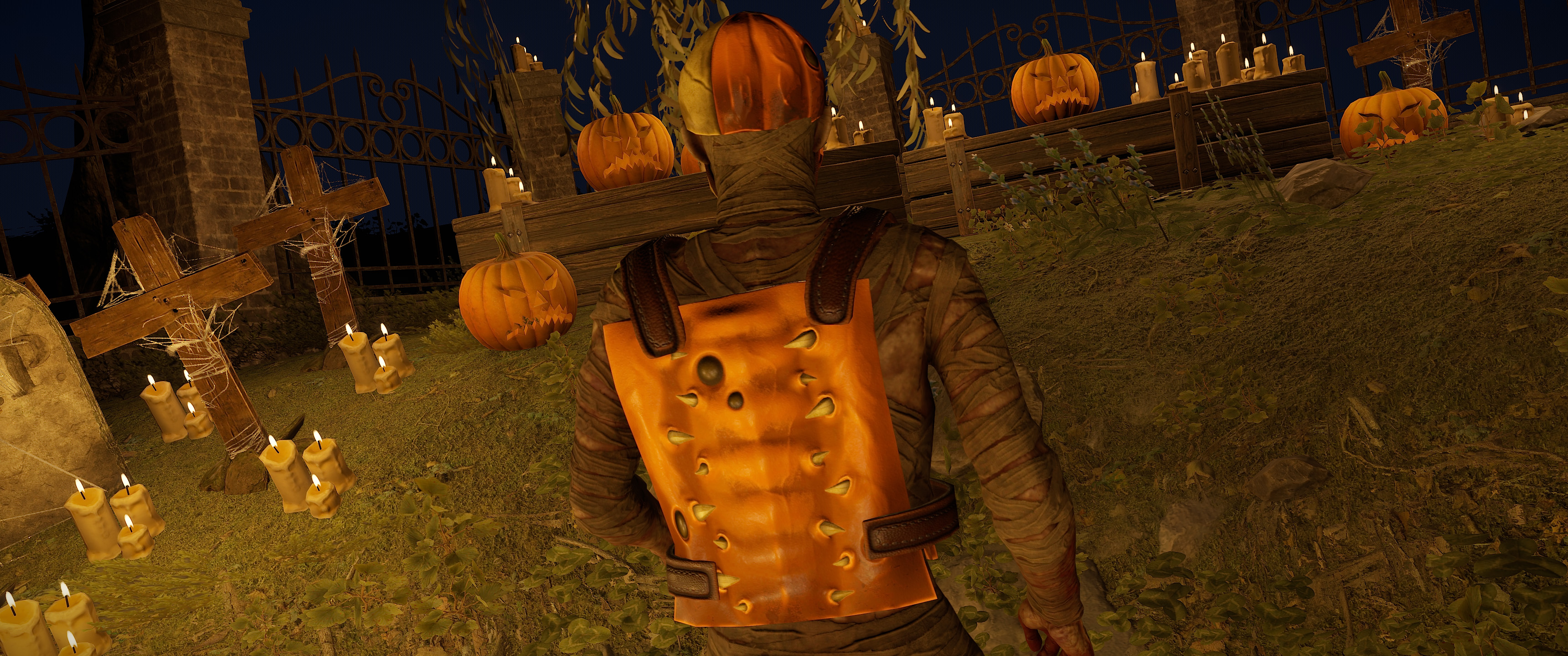 Dead Pumpkin Facemask
