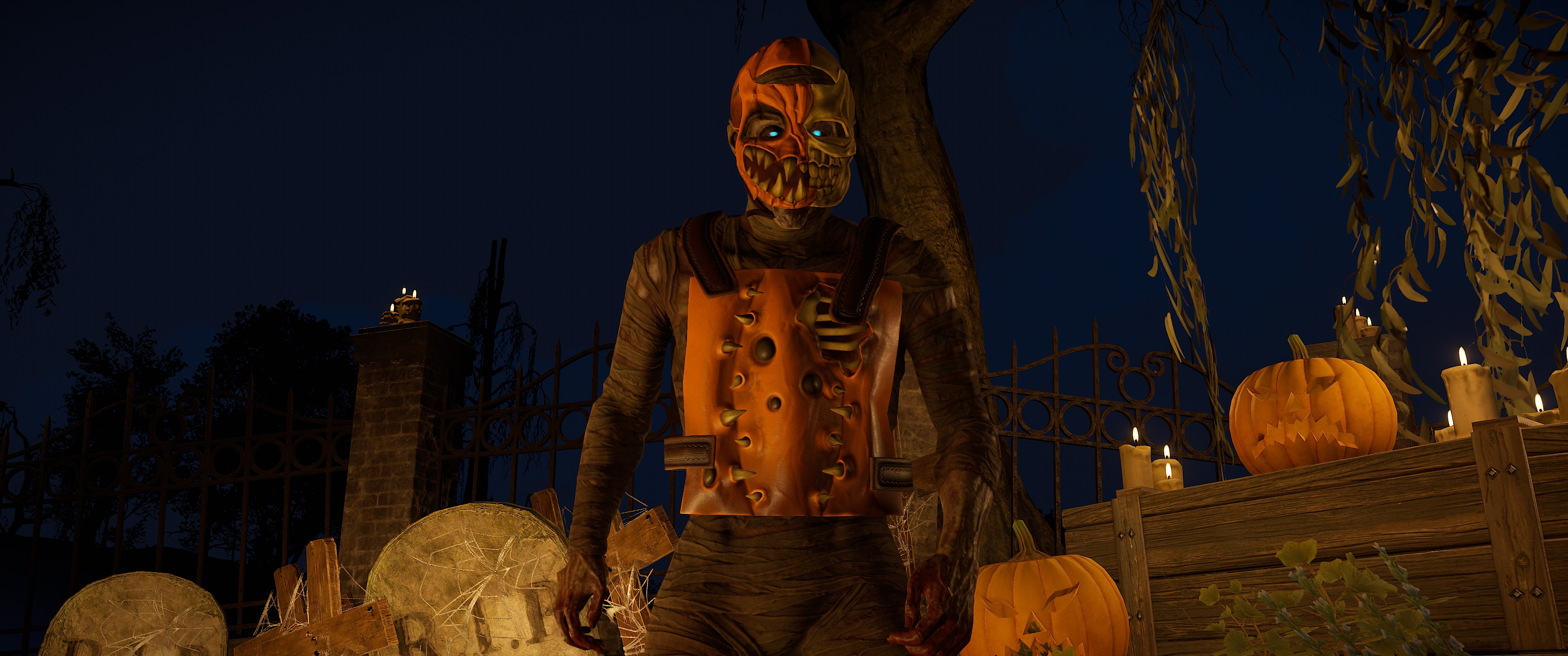 Dead Pumpkin Facemask