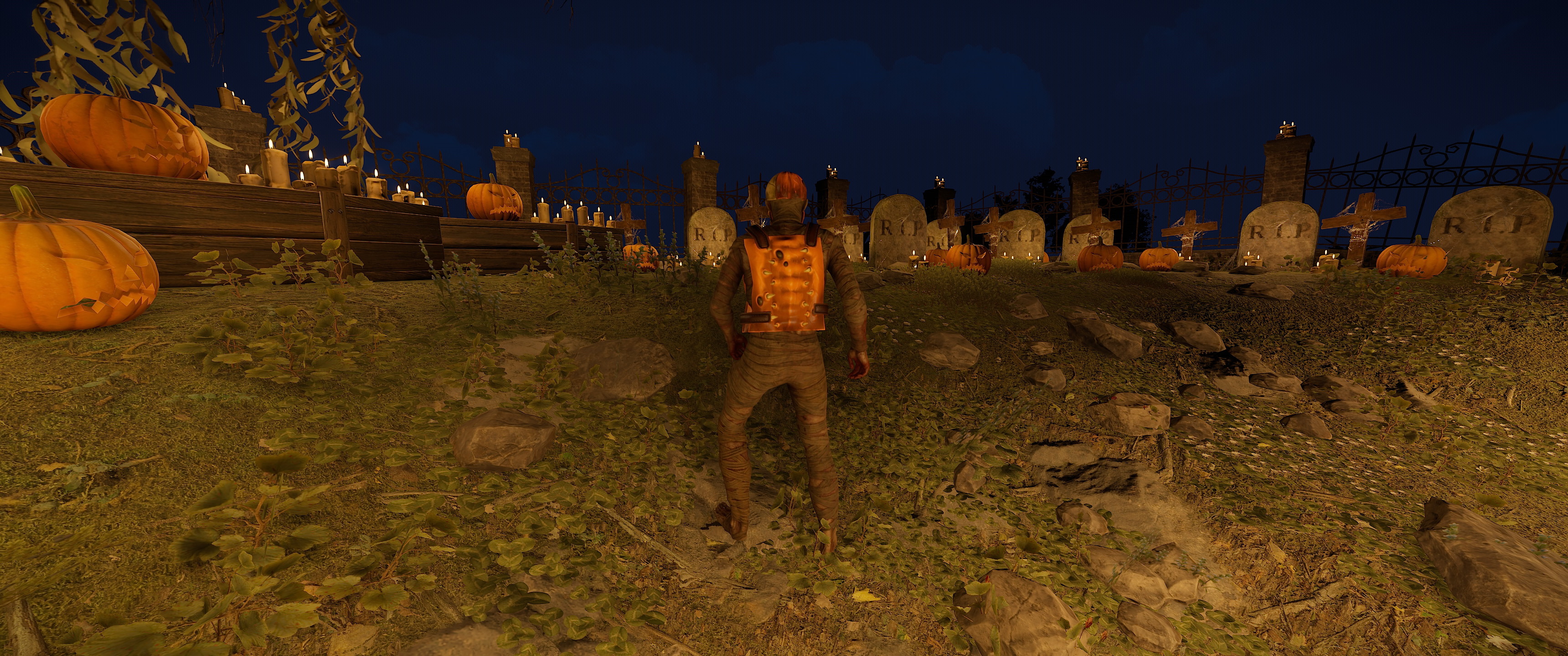 Dead Pumpkin Facemask