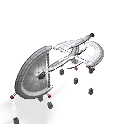 Star Trek - Gorn Ship Uzt'sh Class