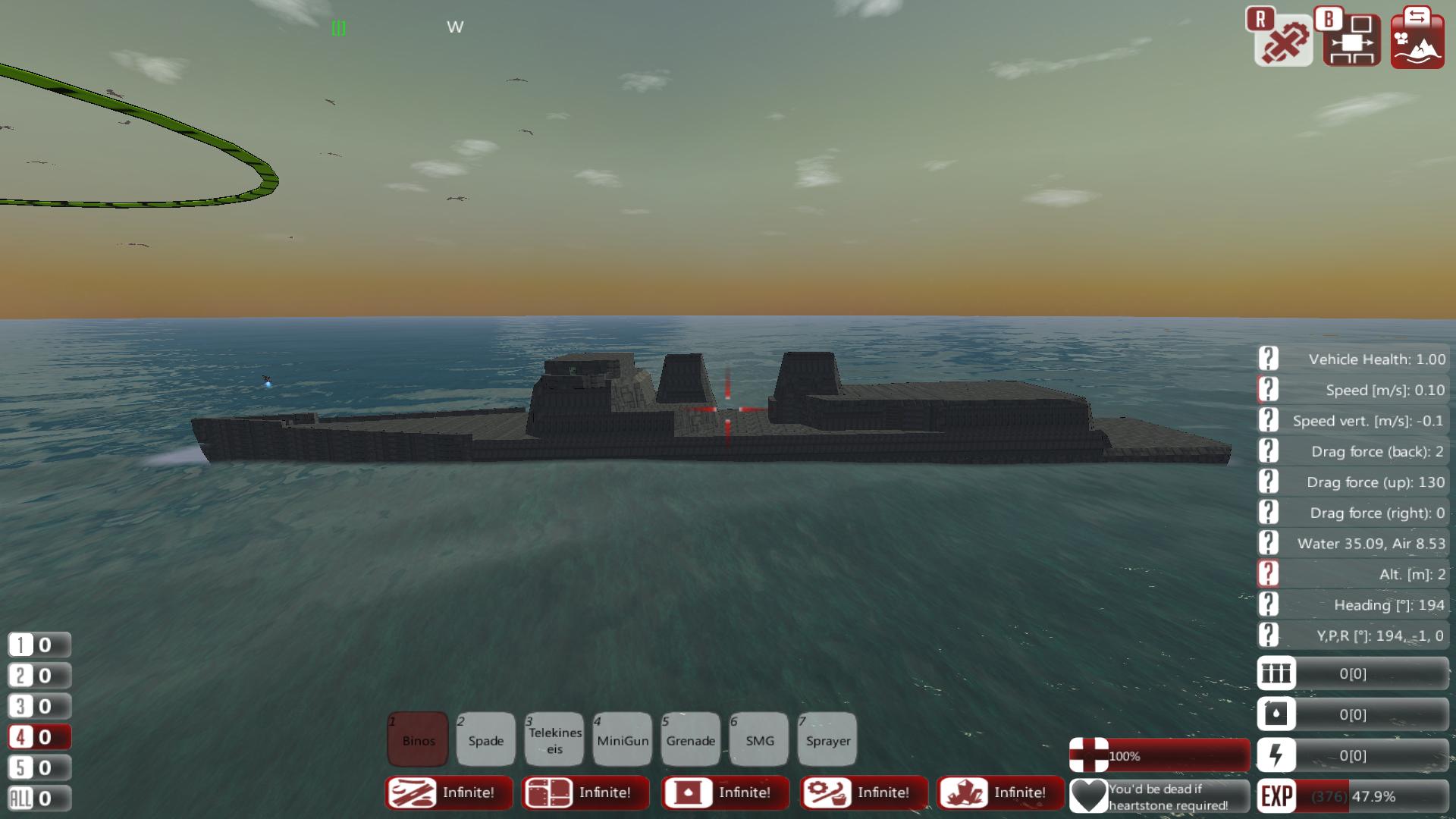 Empty Destryoer Hull