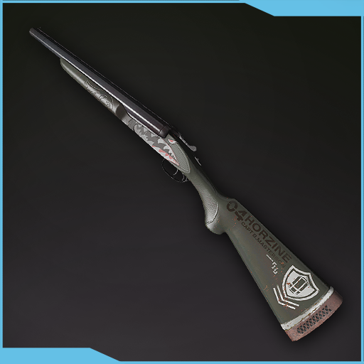 Double-barrel Boomstick - Shark Teeth