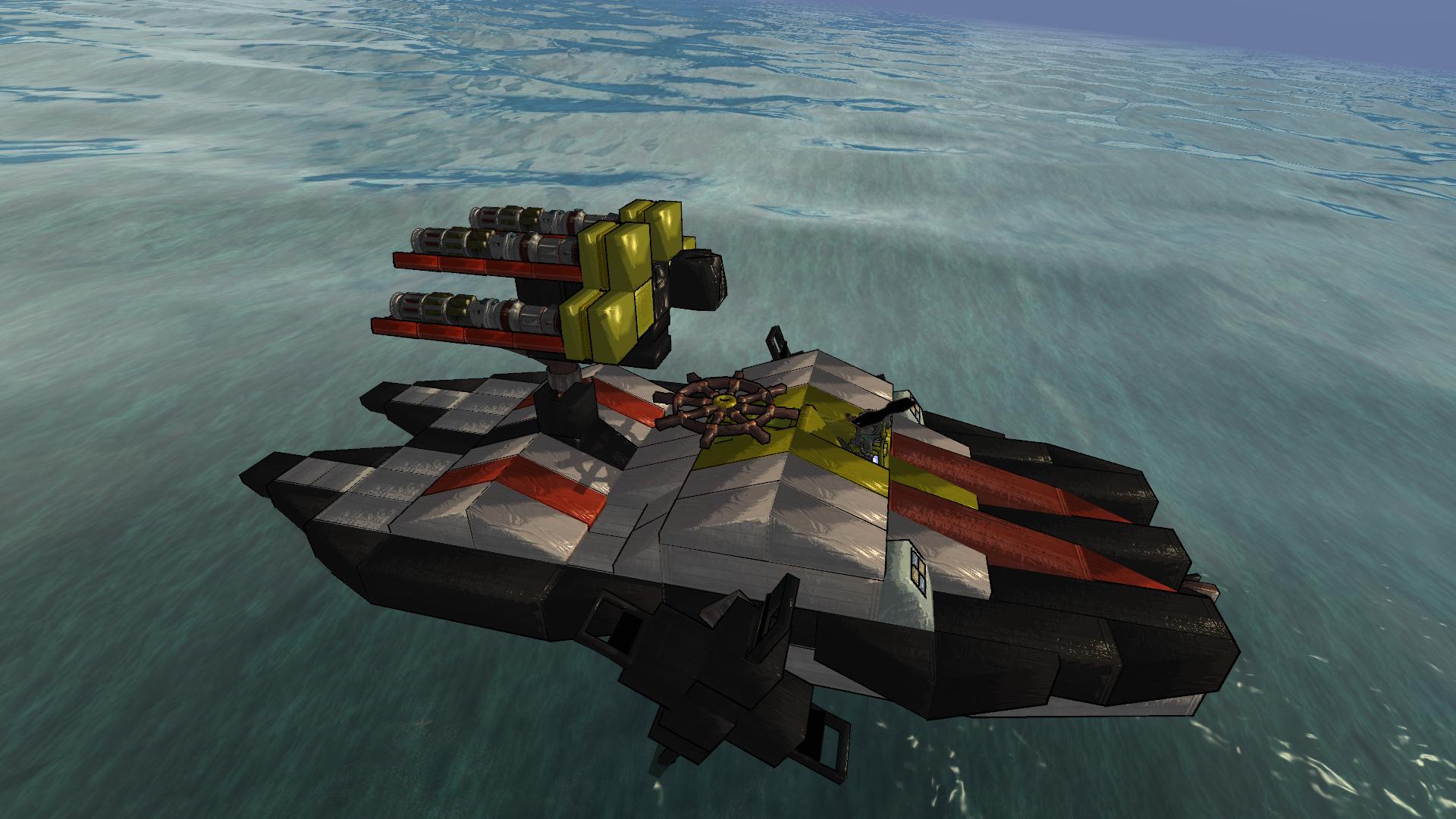 Mall Cop Patrol Boat