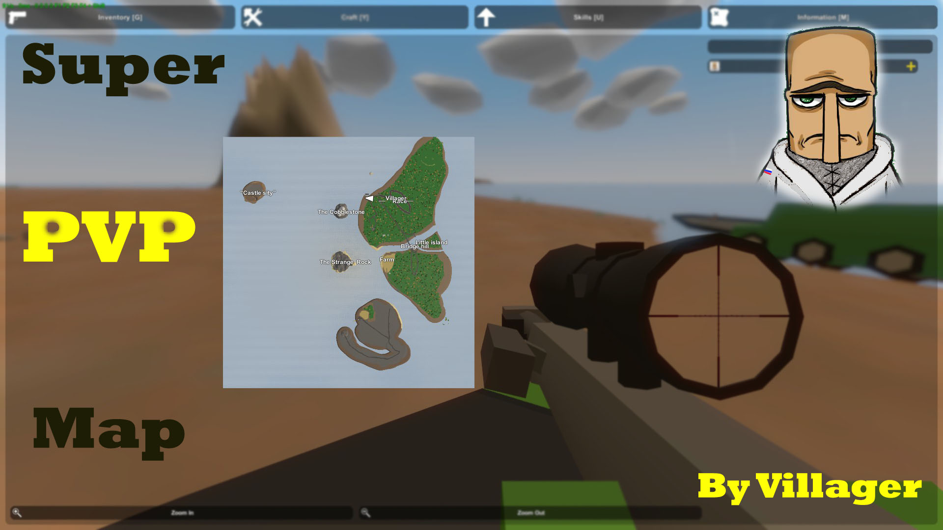 Super PVP map – Unturned Mod