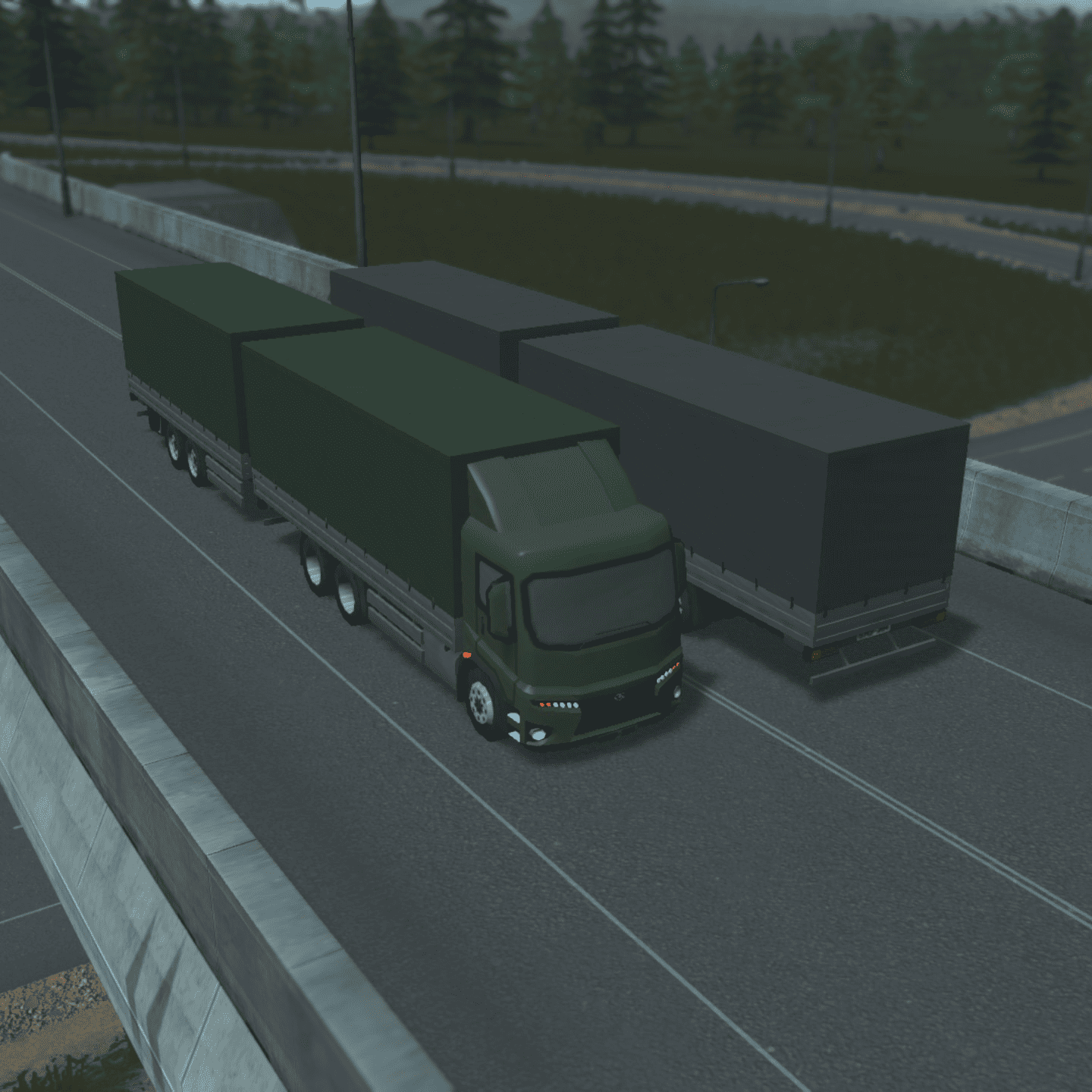 Curtain Truck [Fishing]