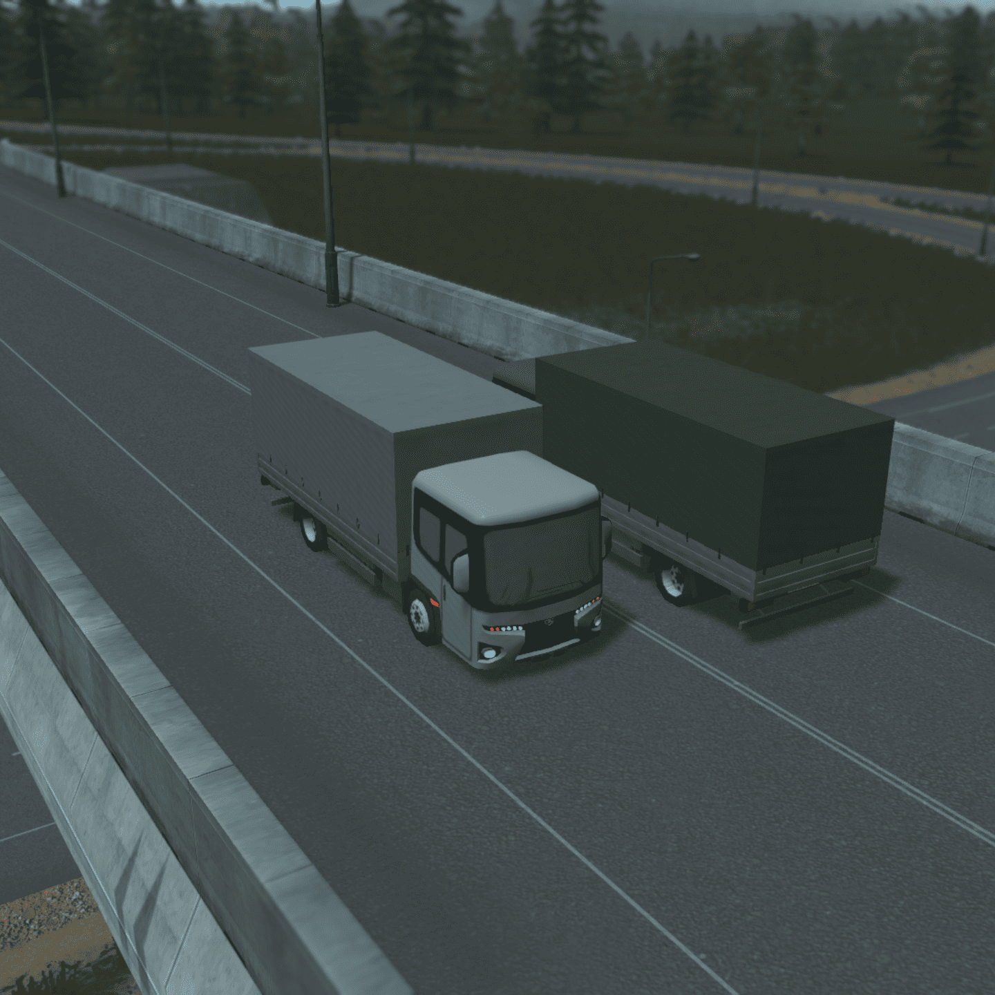 Curtain Truck [Fishing]
