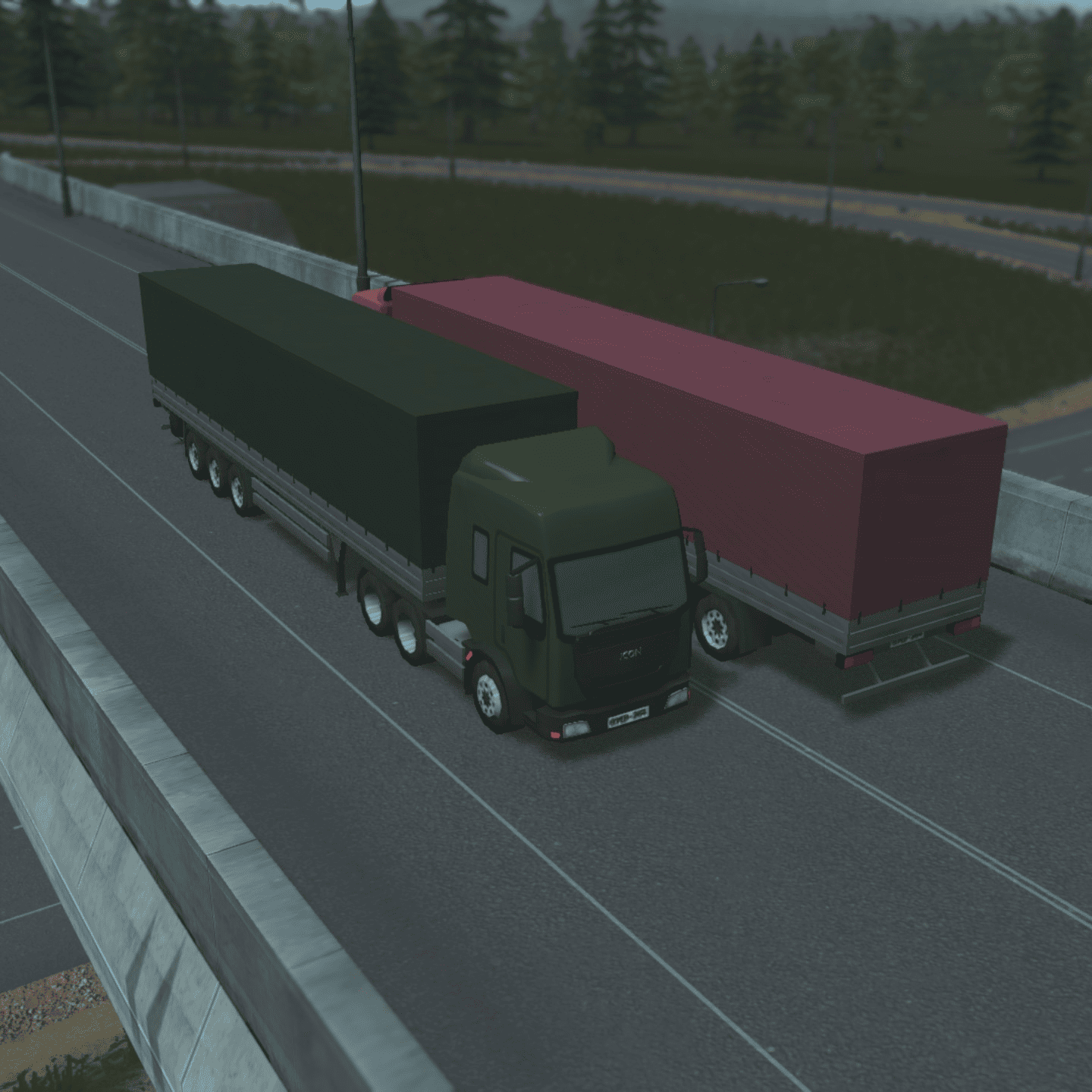 Curtain Truck [Fishing]