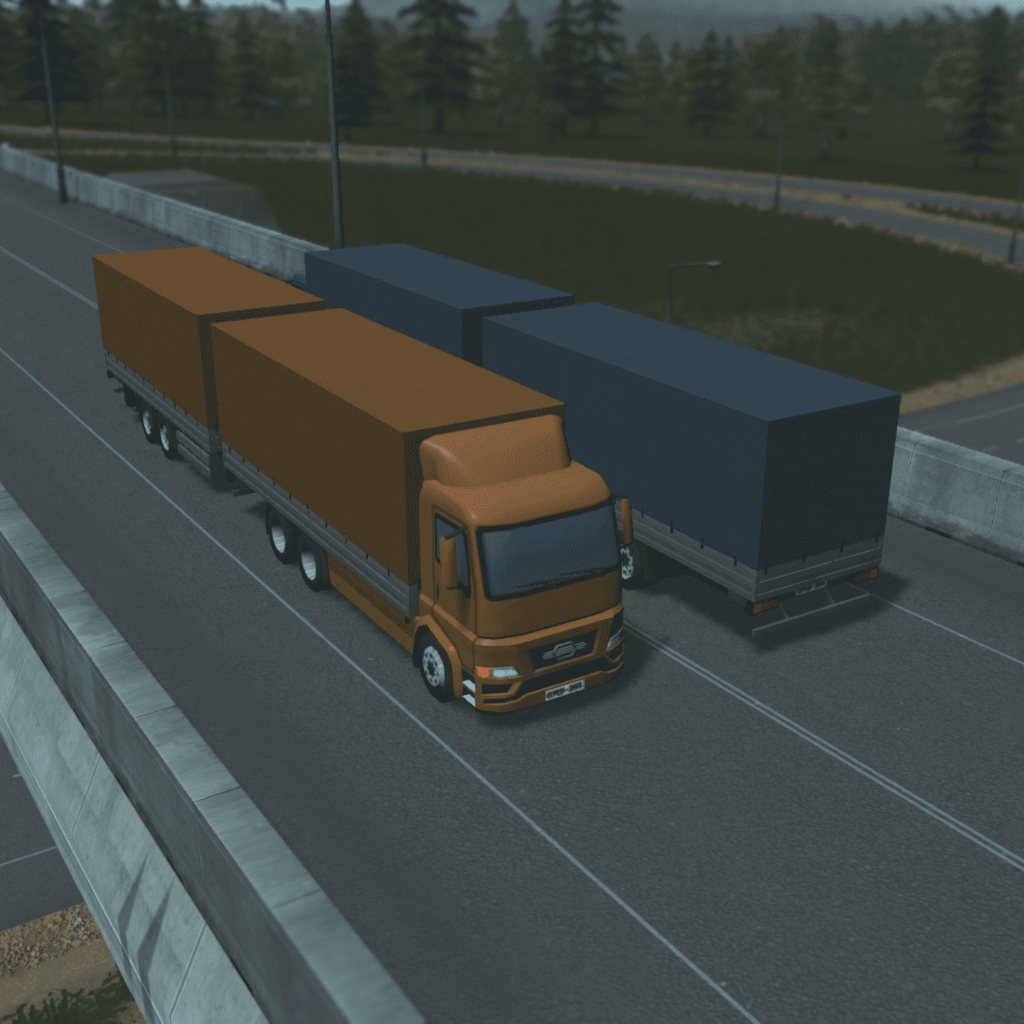 Curtain Truck [Fishing]