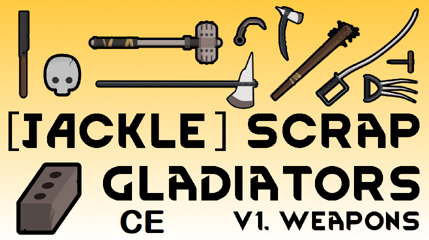 [JACKLE] CE PATCH Scrap Gladiators