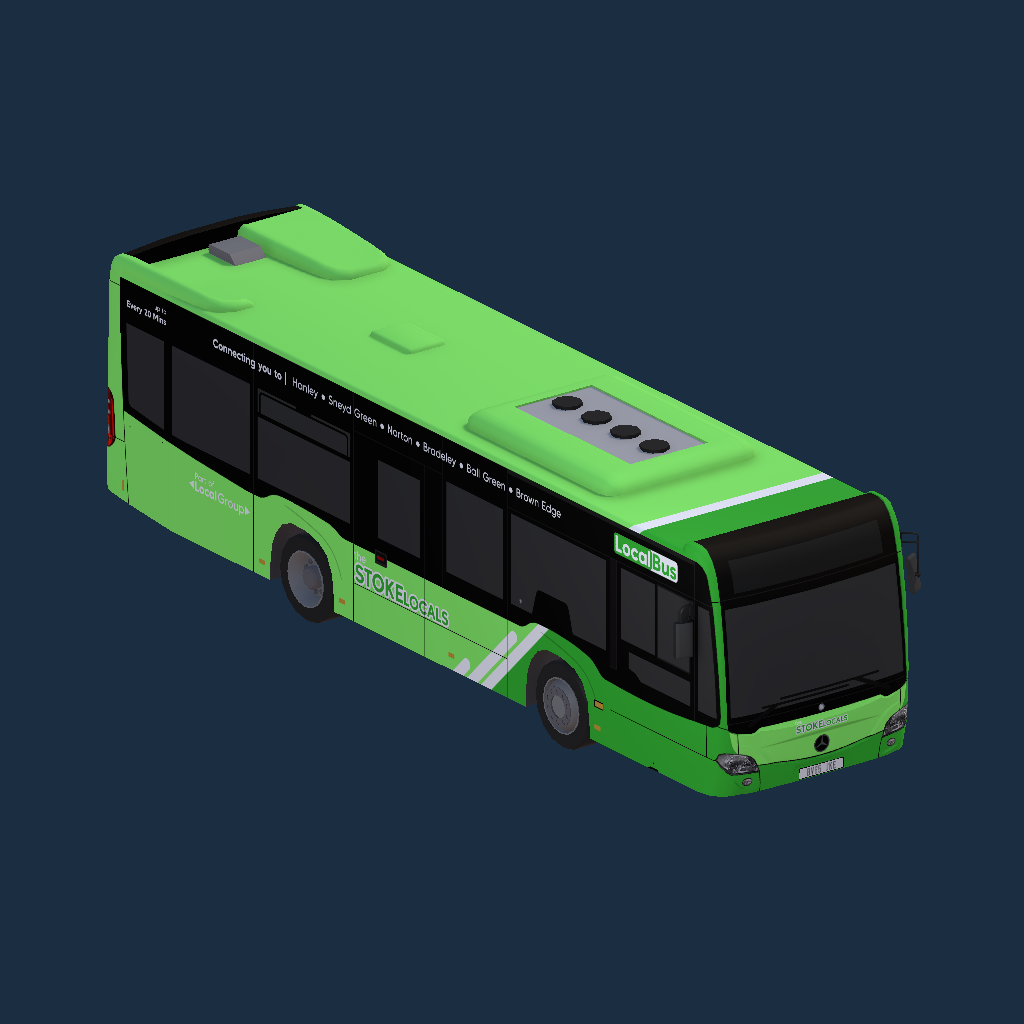 Local Bus Creme Stoke Locals Citaro