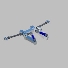 Grid Pushrod Suspension