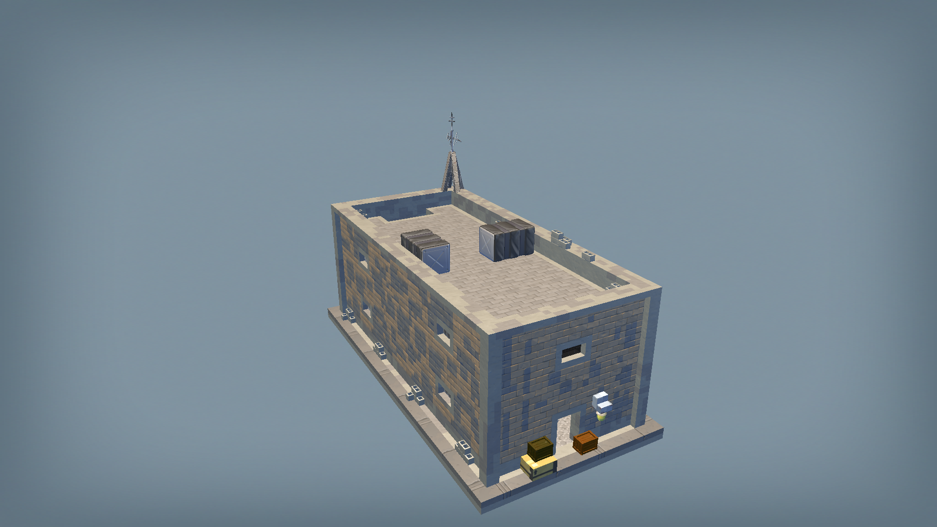 war torn building 1x2