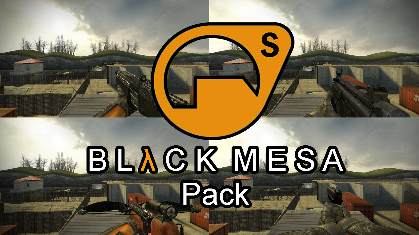 Black Mesa Source Weapons Pack