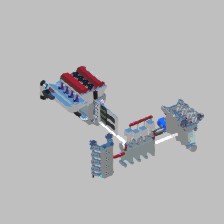 realistic inline 4 cylinder turbo