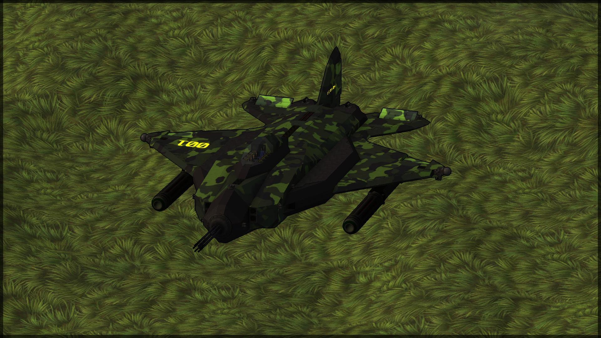 BUCK mkIc Heavy Fighter - Ground Strike Variant