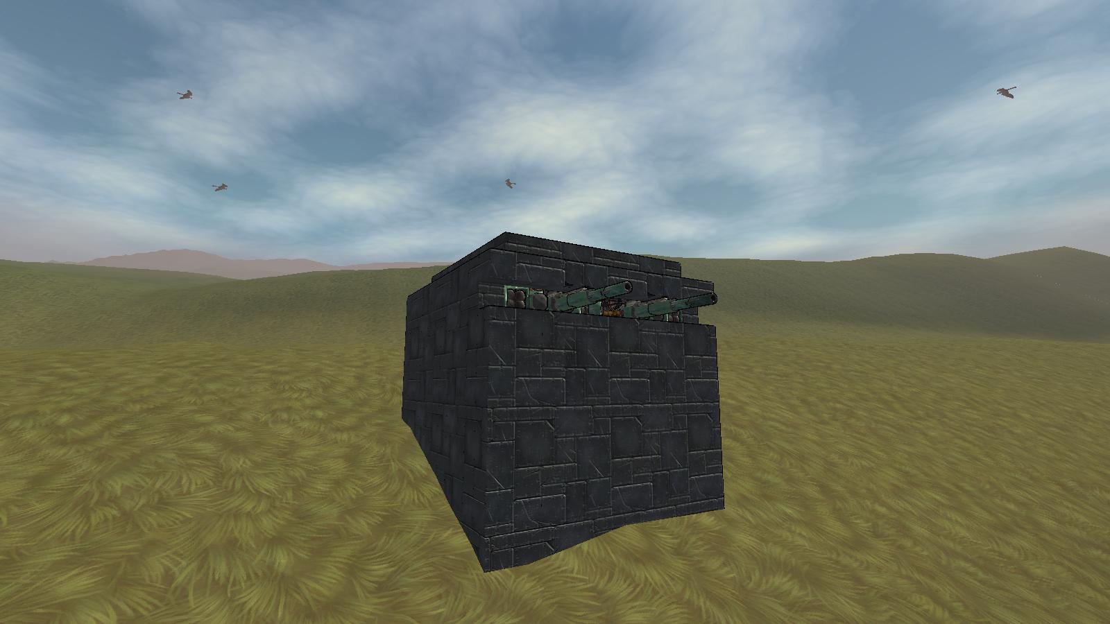 German MG bunker