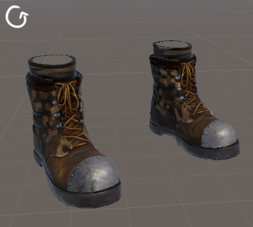 BrownCamo SteelToe Boots