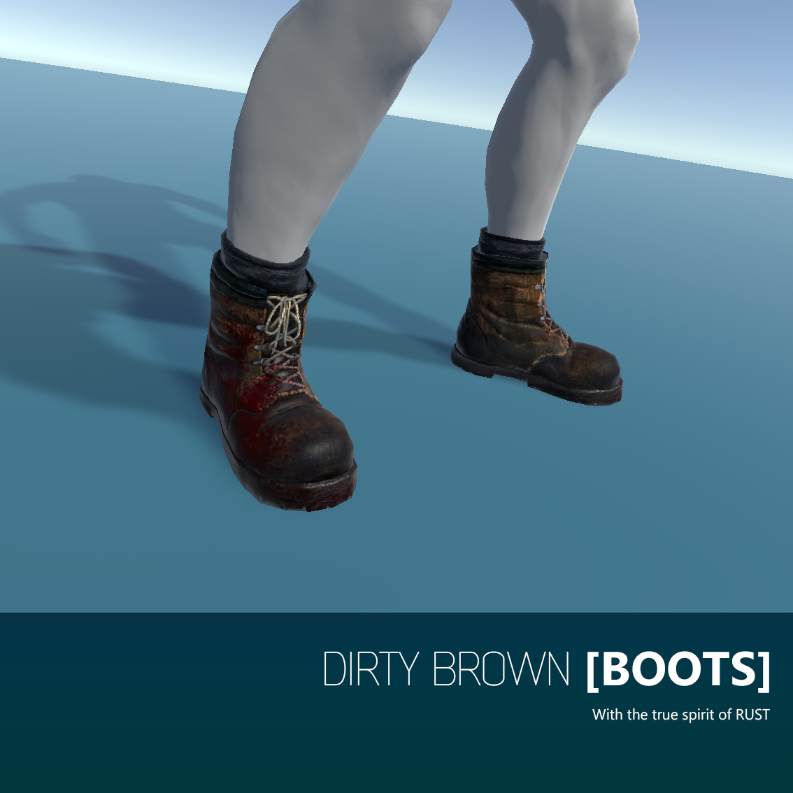 Dirty Brown Boots