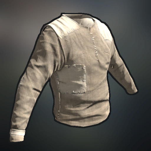Lime Burlap Shirt