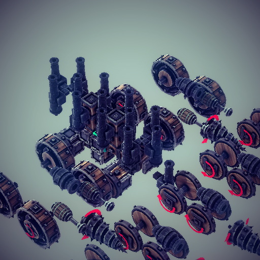 Artillery and drillers