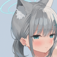碧蓝档案 白子 ai画质加强（neet）