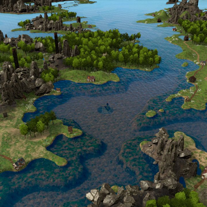 Moonshae Isles - Map