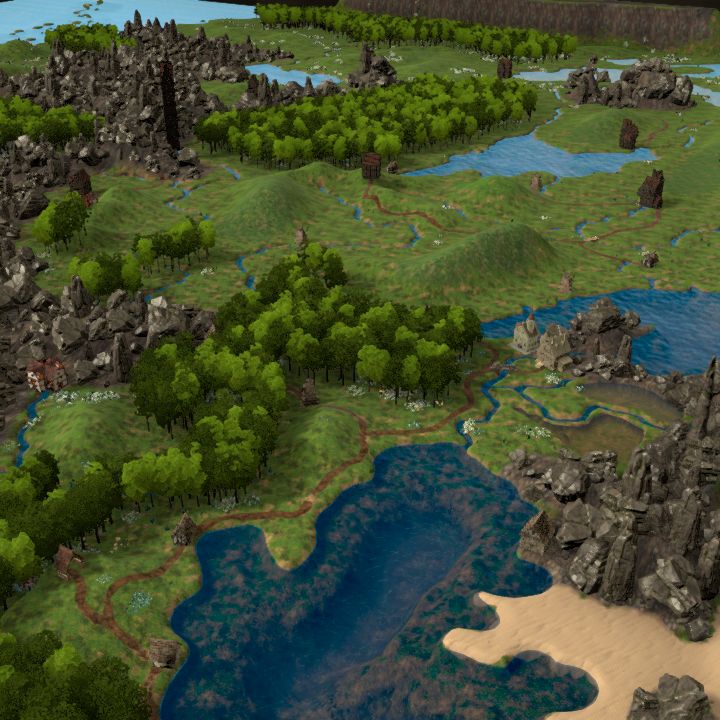 Greyhawk - Oerth - Full Map