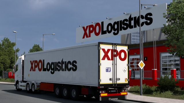 XPO LOGISTICS KRONE COOL LINER BY RODONITCHO MODS 1.0 1.50 1.56 08 09 2025