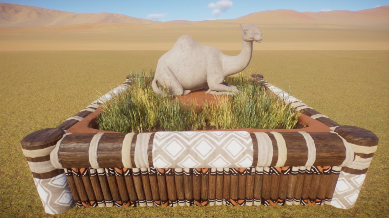 Africa Dromedary Camel Planter