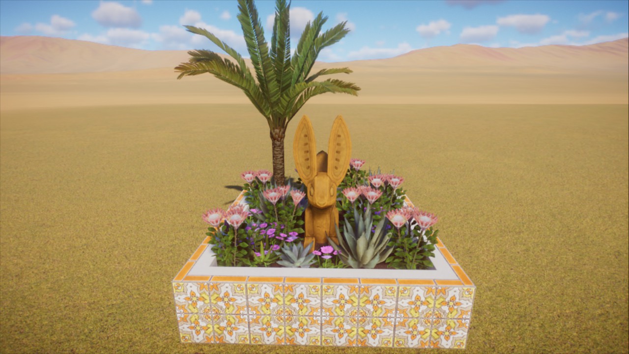 North African Fennec Fox Planter