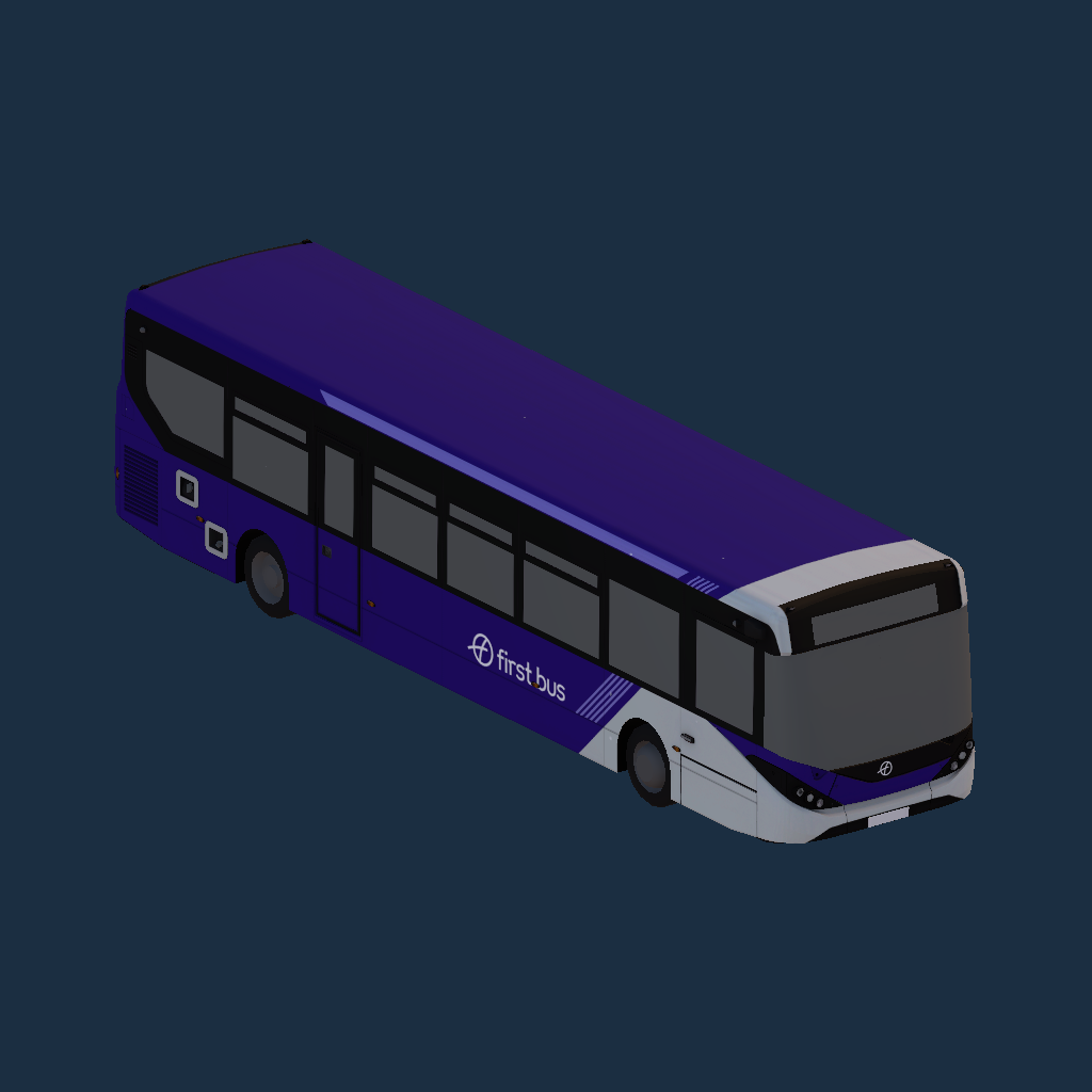 Enviro200MMC First Bus New Livery