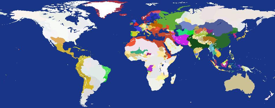 World map-1577
