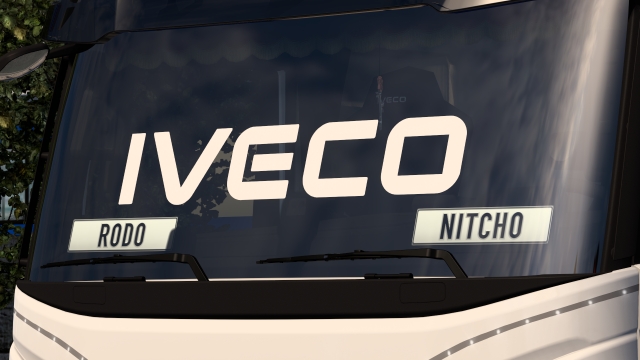 IVECO ADHESIVE IVECO S-WAY BY RODONITCHO MODS 1.0 1.53 02 02 2025