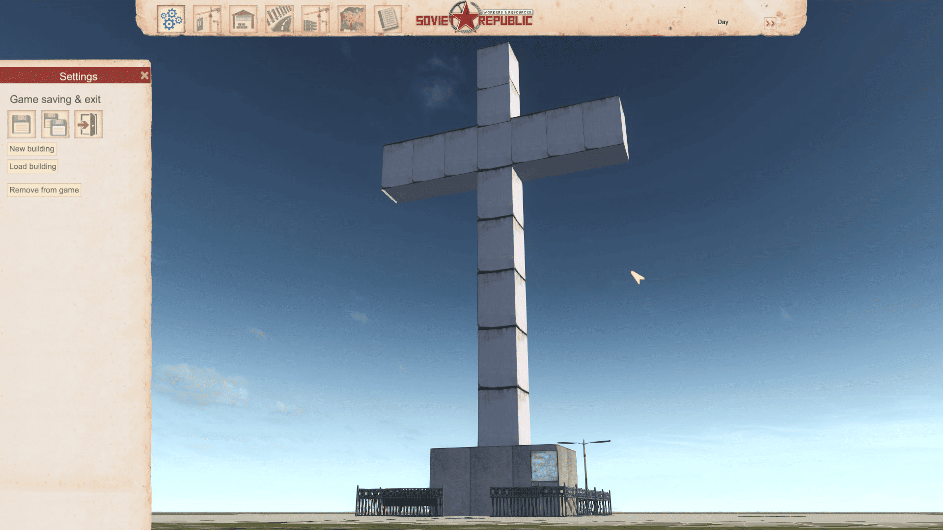 Concrete Catholic Cross
