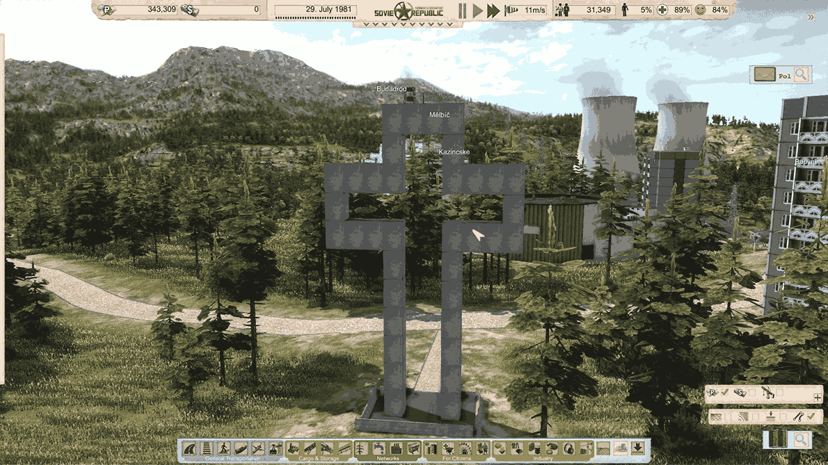 Concrete Catholic Cross 2