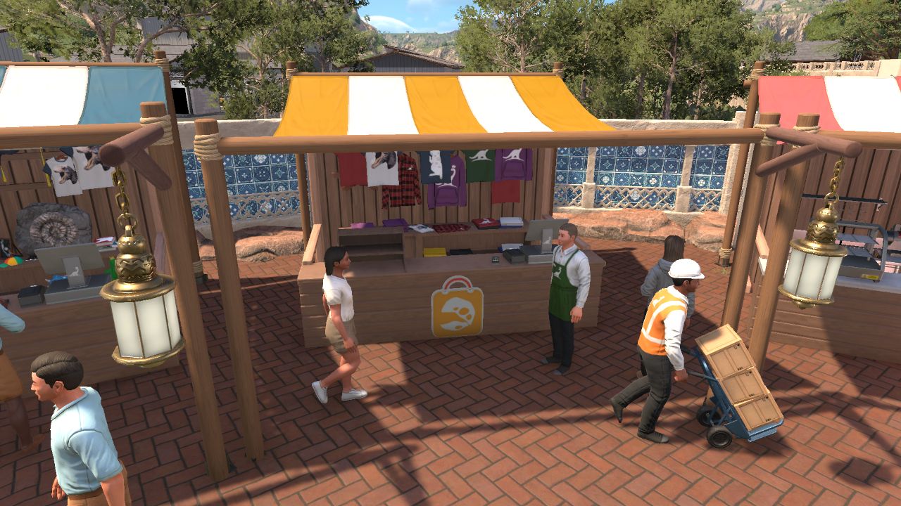 Market stall souvenir