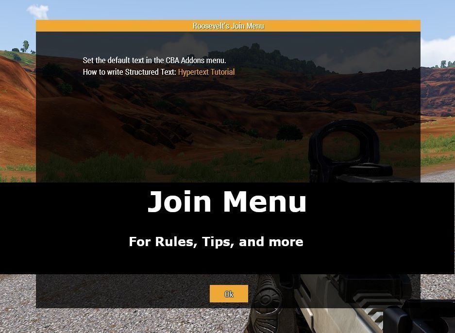Join Menu