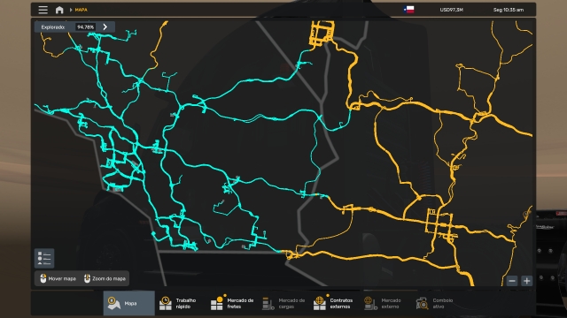 UNDISCOVERED MAP + ULTRA ZOOM ATS BY RODONITCHO MODS 1.0 1.55 18 07 2025