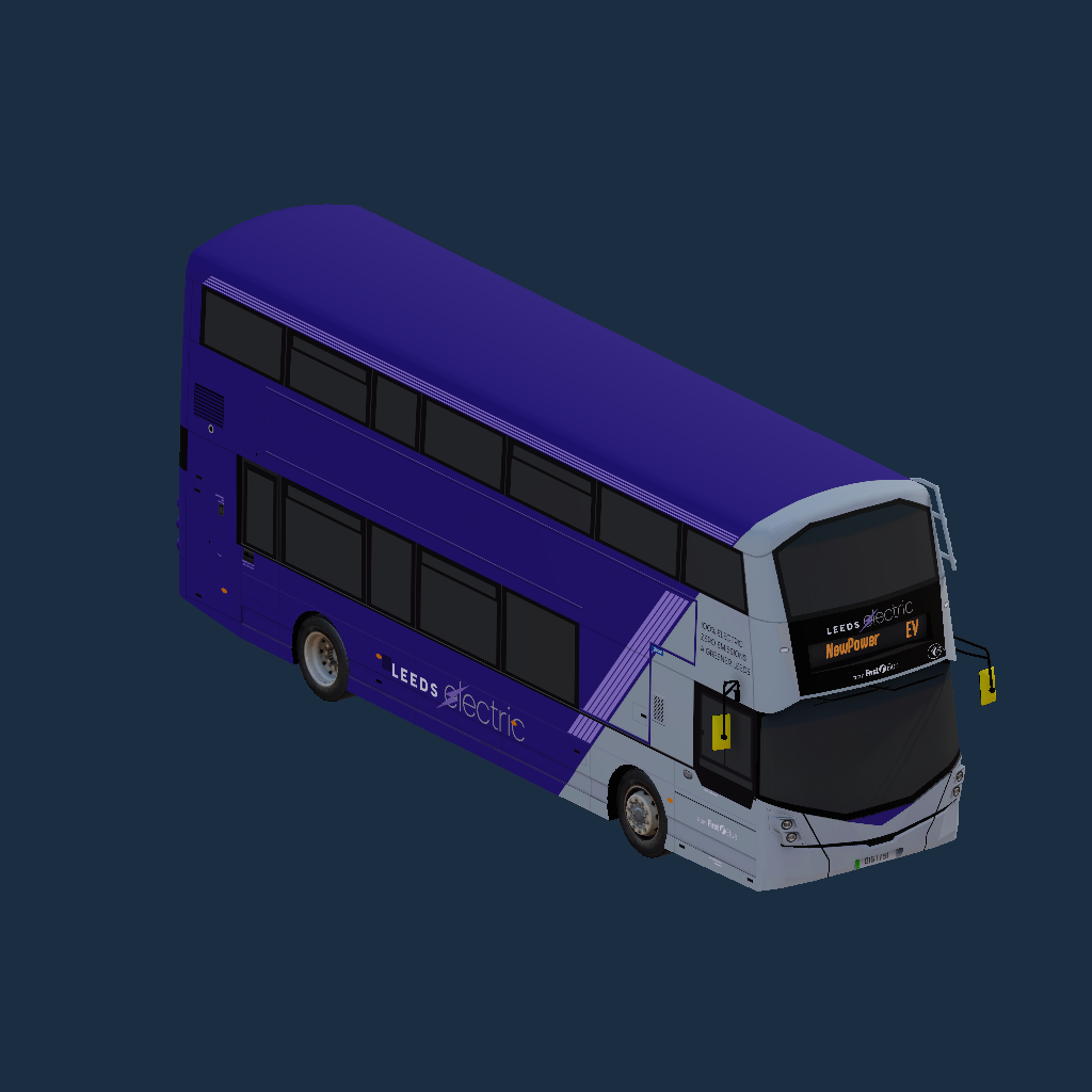NewPower Streetdeck EV - First Leeds electric