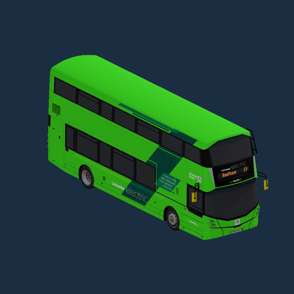 NewPower Streetdeck EV - First Leicester electric
