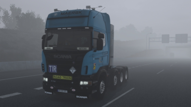 MAERSK SCANIA R 2009 BY RODONITCHO MODS 2.0 1.54 02 04 2025