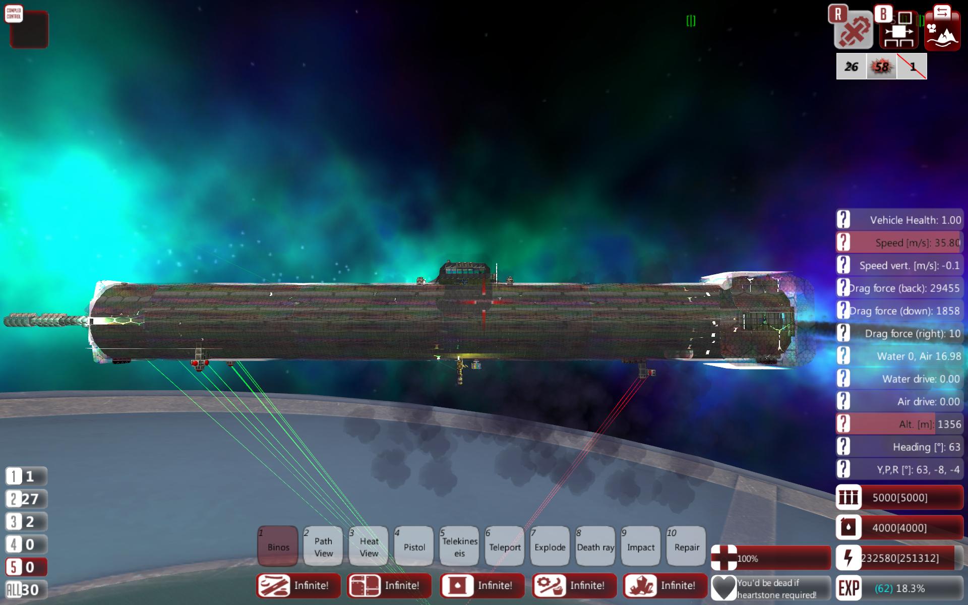 Space tube or Cicarette