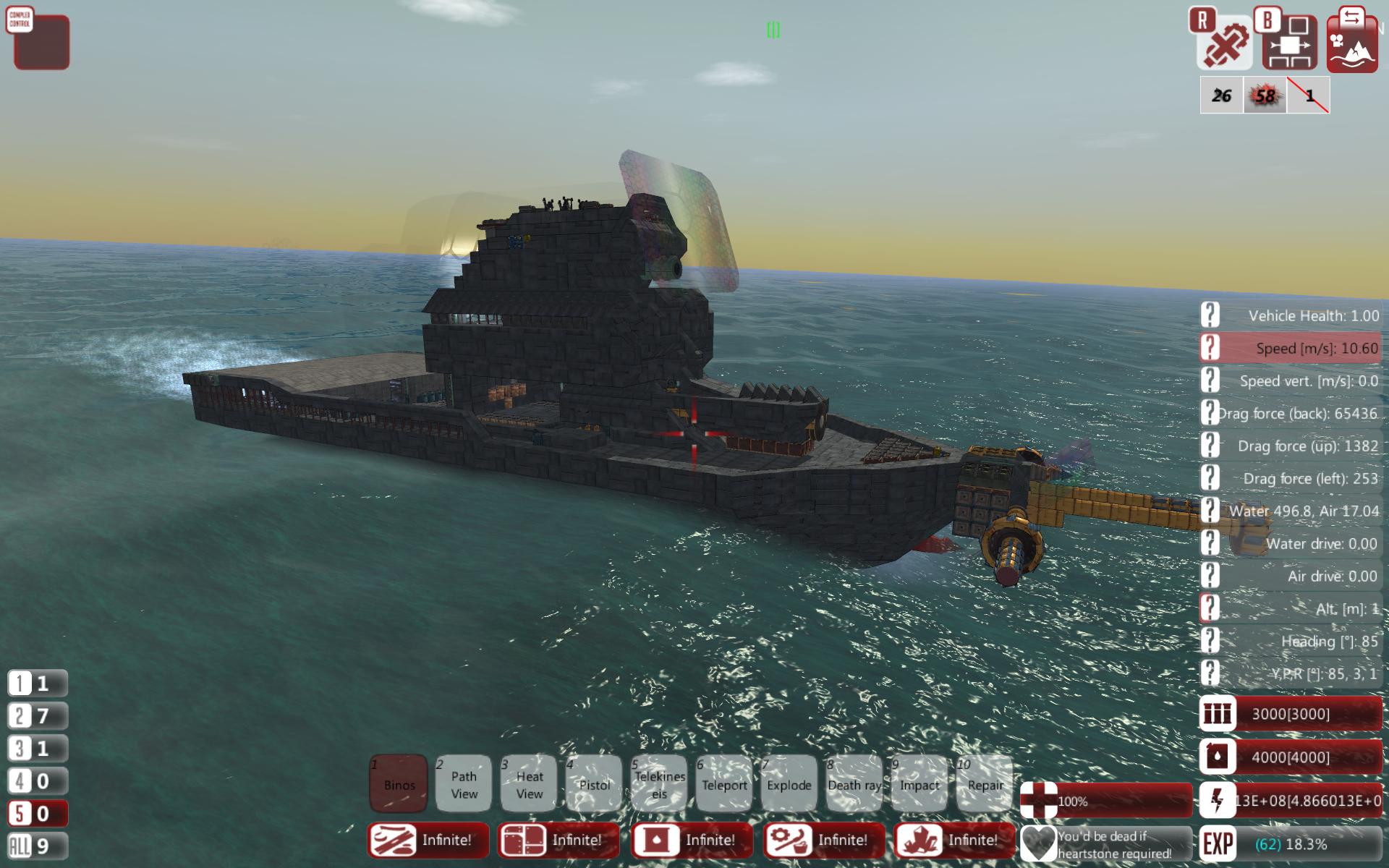Small Battle Boat