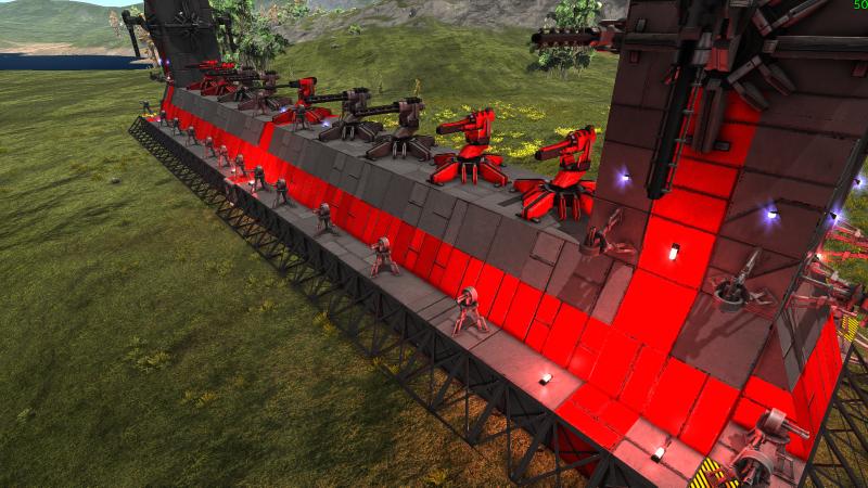 The last Line PVP Defense Wall