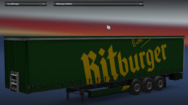 Bitburger Trailer