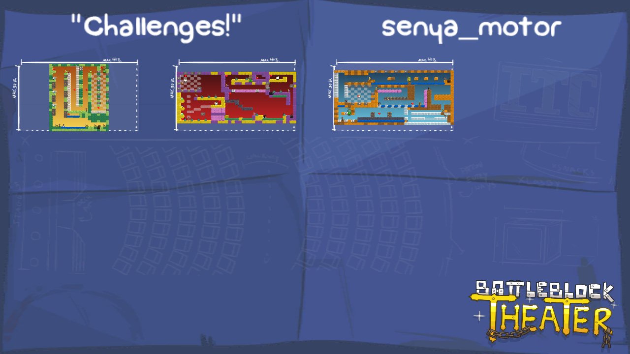 "Challenges!"